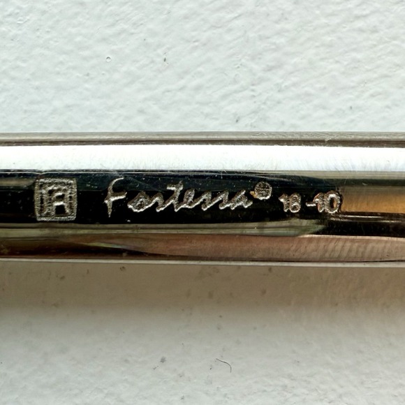 Fortessa Dragonfly 18/10 Stainless Steel Flatware 5 Piece Place Setting - Picture 2 of 7